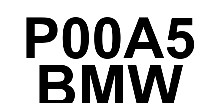 DTC P00A5 BMW - Definição em inglês: Intake Air Temperature Sensor 2 Circuit (Bank 2) Definição em Português: Sensor de Temperatura do Ar de Admissão 2 - Circuito (Banco 2)