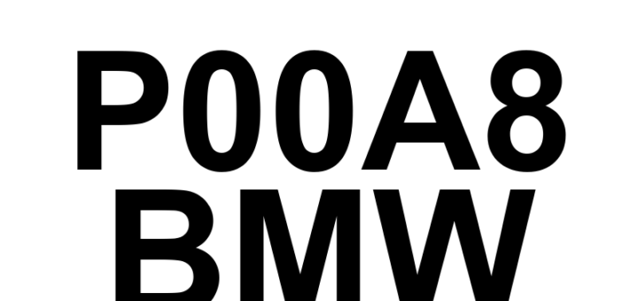DTC P00A8 BMW - Definição em inglês: Intake Air Temperature Sensor 2 Circuit High (Bank 2) Definição em Português: Sensor de Temperatura do Ar de Admissão 2 - Circuito Alto (Banco 2)
