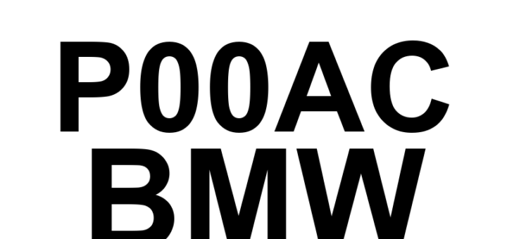 DTC P00AC BMW - Definição em inglês: Intake Air Temperature Sensor 1 Circuit Low (Bank 2) Definição em Português: Sensor de Temperatura do Ar de Admissão 1 - Circuito Baixo (Banco 2)