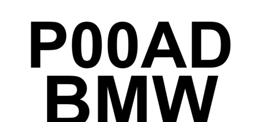 DTC P00AD BMW - Definição em inglês: Intake Air Temperature Sensor 1 Circuit High (Bank 2) Definição em Português: Sensor de Temperatura do Ar de Admissão 1 - Circuito Alto (Banco 2)