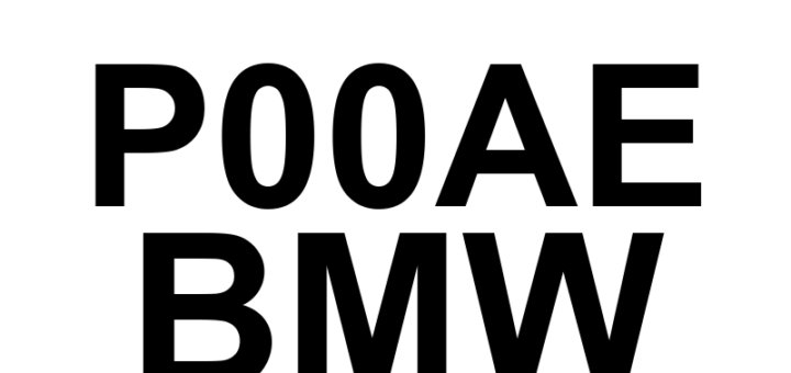 DTC P00AE BMW - Definição em inglês: Intake Air Temperature Sensor 1 Circuit Intermittent (Bank 2) Definição em Português: Sensor de Temperatura do Ar de Admissão 1 - Circuito Intermitente (Banco 2)