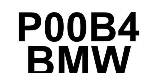 DTC P00B4 BMW - Definição em inglês: Radiator Coolant Temperature Sensor Circuit High Definição em Português: Sensor de Temperatura do Líquido de Arrefecimento do Radiador - Circuito Alto
