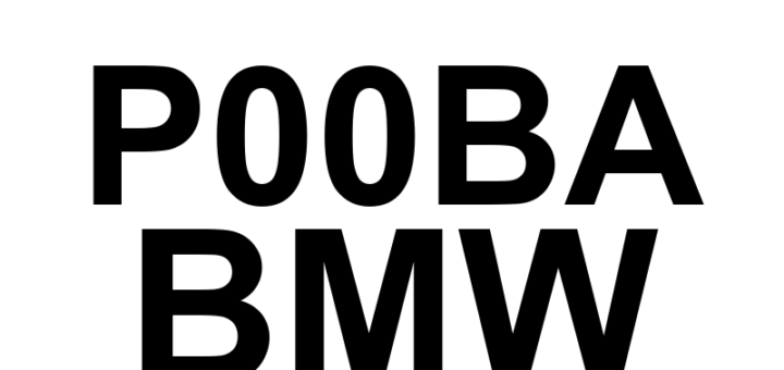 DTC P00BA BMW - Definição em inglês: Low Fuel Pressure - Forced Limited Power Definição em Português: Pressão de Combustível Baixa - Potência Limitada Forçadamente.