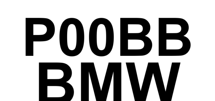 DTC P00BB BMW - Definição em inglês: Fuel Injector Insufficient Flow - Forced Limited Power Definição em Português: Injetor de Combustível - Fluxo Insuficiente - Potência Limitada Forçada
