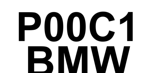 DTC P00C1 BMW - Definição em inglês: Turbocharger/Supercharger Bypass Valve 'B' Control Circuit Low Definição em Português: Válvula de desvio do turbocompressor/supercompressor 'B' - Circuito de controle com baixa tensão