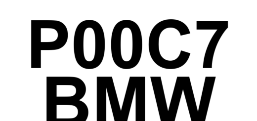 DTC P00C7 BMW - Definição em inglês: Intake Air Pressure Measurement System - Multiple Sensor Correlation (Bank 1) Definição em Português: Sistema de Medição da Pressão de Ar de Admissão - Correlação Múltipla de Sensores (Banco 1)