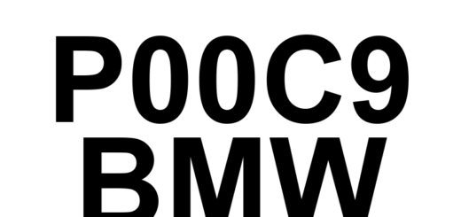 DTC P00C9 BMW - Definição em inglês: Fuel Pressure Regulator Solenoid Supply Voltage Control Circuit Low Definição em Português: Solenoide do Regulador de Pressão de Combustível - Baixa Tensão no Circuito de Controle de Alimentação