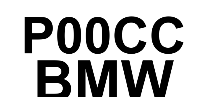 DTC P00CC BMW - Definição em inglês: Fuel Volume Regulator Solenoid Supply Voltage Control Circuit Low Definição em Português: Circuito de Controle da Tensão de Alimentação do Solenoide do Regulador de Volume de Combustível - Baixa tensão detectada