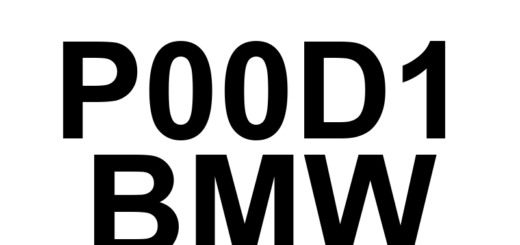 DTC P00D1 BMW - Definição em inglês: HO2S Heater Control Circuit Range/Performance, Bank 1 Sensor 1 Definição em Português: Circuito de Controle do Aquecedor do Sensor de Oxigênio (HO2S) - Desempenho/alcance fora do esperado (banco 1, sensor 1)