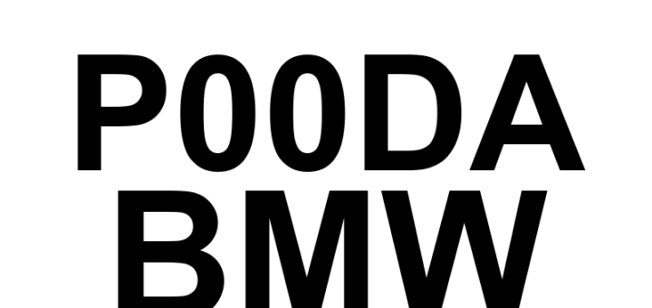 DTC P00DA BMW - Definição em inglês: Ambient Air Temperature Sensor Circuit 'B' Range/Performance Definição em Português: Circuito do Sensor de Temperatura do Ar Ambiente 'B' - Faixa/Desempenho