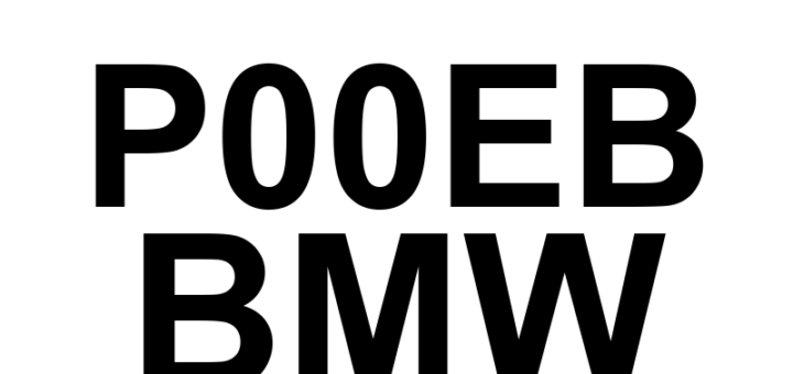 DTC P00EB BMW - Definição em inglês: Intake Air Temperature Sensor 3 Circuit High (Bank 1) Definição em Português: Sensor de Temperatura do Ar de Admissão 3 - Circuito Alto (Banco 1)