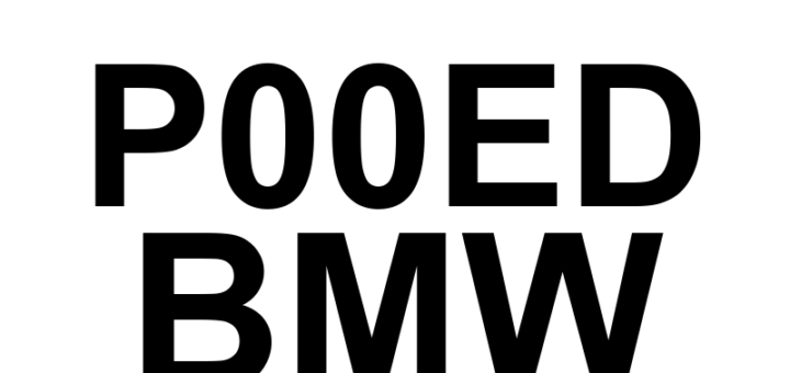 DTC P00ED BMW - Definição em inglês: Intake Air Temperature Sensor 3 Circuit (Bank 2) Definição em Português: Sensor de Temperatura do Ar de Admissão 3 - Circuito (Banco 2)