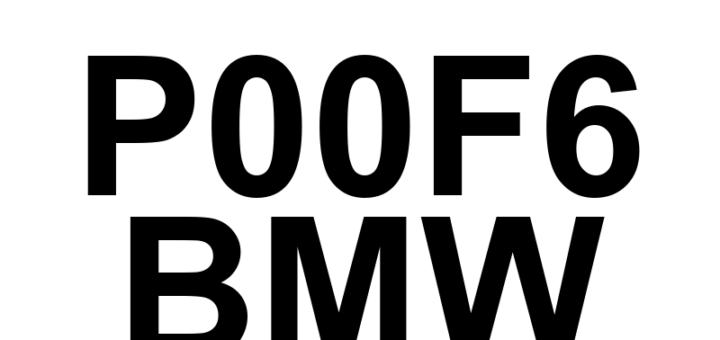 DTC P00F6 BMW - Definição em inglês: Humidity Sensor Circuit Intermittent/Erratic Definição em Português: Circuito do Sensor de Umidade - Intermitente/Irregular