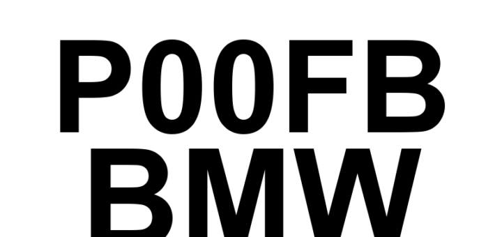 DTC P00FB BMW - Definição em inglês: Turbocharger Outlet Pressure Sensor 'A' Circuit High Definição em Português: Sensor de Pressão de Saída do Turboalimentador 'A' - Circuito com Tensão Alta