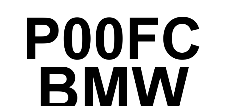 DTC P00FC BMW - Definição em inglês: Turbocharger Outlet Pressure Sensor 'A' Intermittent/Erratic Definição em Português: Sensor de Pressão de Saída do Turbocharger 'A' - Intermitente/Errático