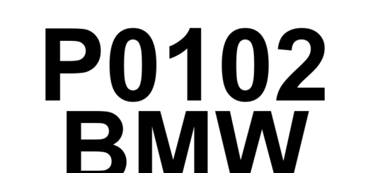 DTC P0102 BMW - Definição em inglês: Mass or Volume Air Flow Sensor 'A' Circuit Low Definição em Português: Sensor de Fluxo de Ar em Massa ou Volume 'A' - Circuito com Baixa Tensão