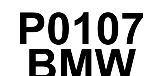 DTC P0107 BMW - Definição em inglês: Manifold Absolute Pressure/Barometric Pressure Sensor Circuit Low Definição em Português: Circuito do Sensor de Pressão Absoluta do Coletor/Pressão Barométrica - Baixa tensão