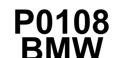 DTC P0108 BMW - Definição em inglês: Manifold Absolute Pressure/Barometric Pressure Sensor Circuit High Definição em Português: Sensor de Pressão Absoluta do Coletor/Pressão Barométrica - Circuito Alto
