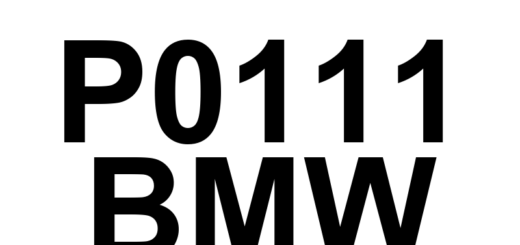 DTC P0111 BMW - Definição em inglês: Intake Air Temperature Sensor 1 Circuit Range/Performance (Bank 1) Definição em Português: Sensor de Temperatura do Ar de Admissão 1 - Faixa/Desempenho do Circuito (Banco 1)