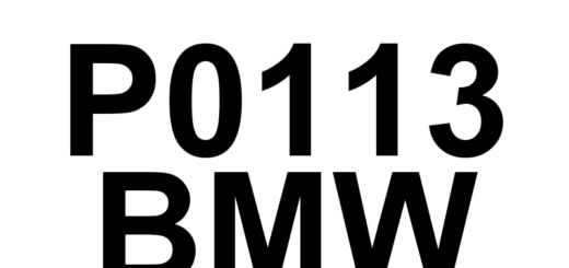 DTC P0113 BMW - Definição em inglês: Intake Air Temperature Sensor 1 Circuit High (Bank 1) Definição em Português: Sensor de Temperatura do Ar de Admissão 1 - Circuito Alto (Banco 1)