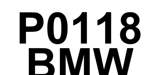 DTC P0118 BMW - Definição em inglês: Engine Coolant Temperature Sensor 1 Circuit High Definição em Português: Sensor de Temperatura do Líquido de Arrefecimento do Motor 1 - Circuito Alto