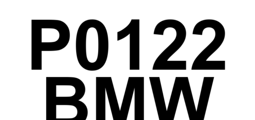 DTC P0122 BMW - Definição em inglês: Throttle/Pedal Position Sensor/Switch 'A' Circuit Low Definição em Português: Sensor/Interruptor de Posição do Acelerador/Pedal 'A' - Circuito Baixo