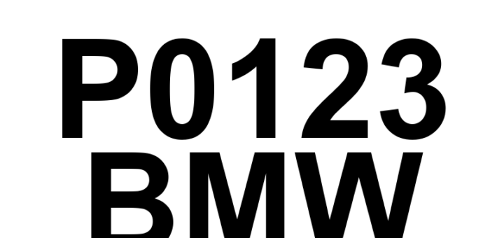DTC P0123 BMW - Definição em inglês: Throttle/Pedal Position Sensor/Switch 'A' Circuit High Definição em Português: Sensor de Posição do Acelerador/Pedal 'A' - Circuito Alto.