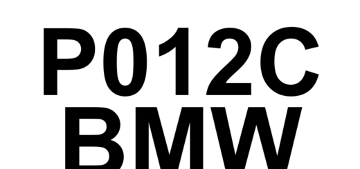 DTC P012C BMW - Definição em inglês: Turbocharger/Supercharger Inlet Pressure Sensor 'A' Circuit Low Definição em Português: Sensor de Pressão de Entrada do Turbo/Supercompressor 'A' - Circuito Baixo