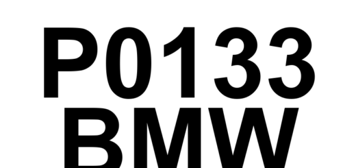 DTC P0133 BMW - Definição em inglês: O2 Sensor Circuit Slow Response (Bank 1 Sensor 1) Definição em Português: Circuito do Sensor de O2 - Resposta Lenta (Banco 1 Sensor 1)