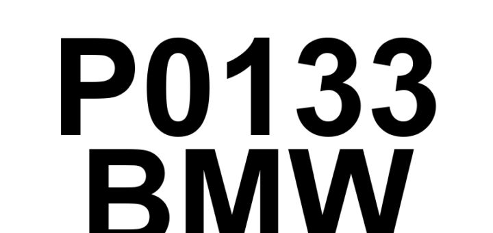 DTC P0133 BMW - Definição em inglês: O2 Sensor Circuit Slow Response (Bank 1 Sensor 1) Definição em Português: Circuito do Sensor de O2 - Resposta Lenta (Banco 1 Sensor 1)