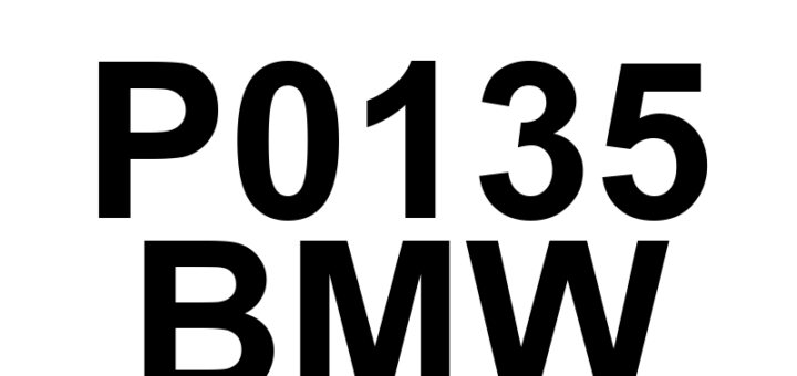 DTC P0135 BMW - Definição em inglês: O2 Sensor Heater Circuit (Bank 1 Sensor 1) Definição em Português: Circuito do aquecedor do sensor O2 - Problema detectado (Banco 1 Sensor 1)