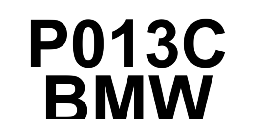 DTC P013C BMW - Definição em inglês: O2 Sensor Slow Response - Rich to Lean (Bank 2 Sensor 2) Definição em Português: Sensor de O2 - Resposta Lenta de Rico para Pobre (Banco 2 Sensor 2)