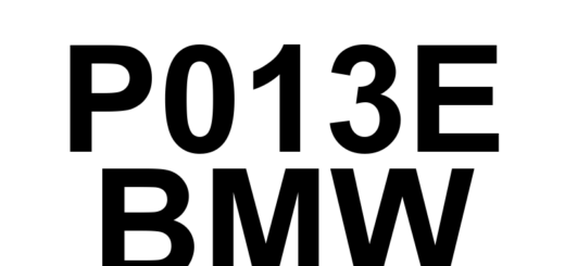 DTC P013E BMW - Definição em inglês: O2 Sensor Delayed Response - Rich to Lean (Bank 1 Sensor 2) Definição em Português: Sensor de O2 - Resposta atrasada de rico para pobre (Banco 1 Sensor 2)