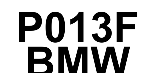 DTC P013F BMW - Definição em inglês: O2 Sensor Delayed Response - Lean to Rich (Bank 1 Sensor 2) Definição em Português: Sensor de O2 - Resposta Atrasada de Pobre para Rico (Banco 1 Sensor 2)