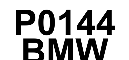 DTC P0144 BMW - Definição em inglês: O2 Sensor Circuit High Voltage (Bank 1 Sensor 3) Definição em Português: Circuito do Sensor de O2 - Voltagem Alta (Banco 1 Sensor 3)