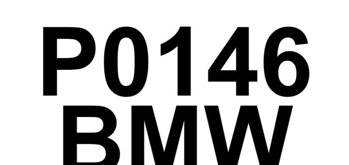 DTC P0146 BMW - Definição em inglês: O2 Sensor Circuit No Activity Detected (Bank 1 Sensor 3) Definição em Português: Circuito do Sensor O2 - Nenhuma atividade detectada (Banco 1 Sensor 3)