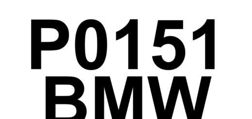 DTC P0151 BMW - Definição em inglês: O2 Sensor Circuit Low Voltage (Bank 2 Sensor 1) Definição em Português: Circuito do Sensor de O2 - Baixa Tensão (Banco 2 Sensor 1)