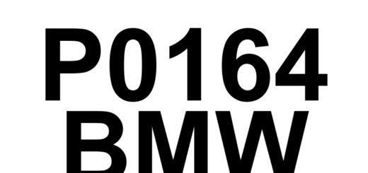 DTC P0164 BMW - Definição em inglês: O2 Sensor Circuit High Voltage (Bank 2 Sensor 3) Definição em Português: Circuito do Sensor O2 - Alta Voltagem (Banco 2 Sensor 3)