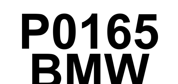 DTC P0165 BMW - Definição em inglês: O2 Sensor Circuit Slow Response (Bank 2 Sensor 3) Definição em Português: Circuito do Sensor de O2 - Resposta Lenta (Banco 2 Sensor 3)