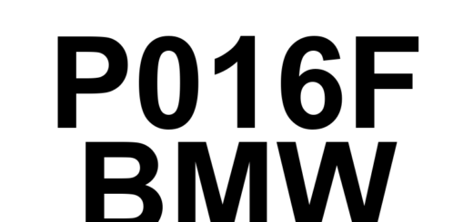 DTC P016F BMW - Definição em inglês: Closed Loop Fuel Pressure Control At Limit - Pressure Too Low Definição em Português: Controle de Pressão de Combustível em Malha Fechada - Pressão Muito Baixa
