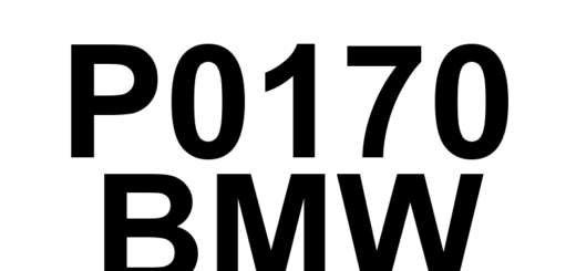 DTC P0170 BMW - Definição em inglês: Fuel Trim (Bank 1) Definição em Português: Correção de Combustível (Banco 1)