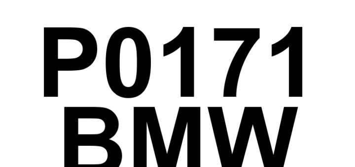 DTC P0171 BMW - Definição em inglês: System Too Lean (Bank 1) Definição em Português: Sistema - Mistura Pobre (Banco 1)