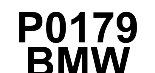 DTC P0179 BMW - Definição em inglês: Fuel Composition Sensor Circuit High Definição em Português: Circuito do Sensor de Composição de Combustível - Tensão Alta