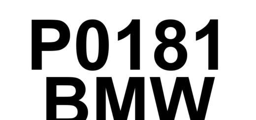 DTC P0181 BMW - Definição em inglês: Fuel Temperature Sensor 'A' Circuit Range/Performance Definição em Português: Sensor de Temperatura do Combustível 'A' - Avaria no Alcance/Desempenho do Circuito