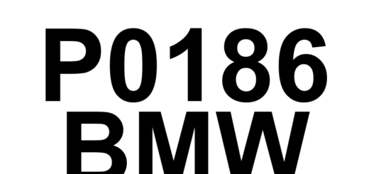 DTC P0186 BMW - Definição em inglês: Fuel Temperature Sensor 'B' Circuit Range/Performance Definição em Português: Sensor de Temperatura do Combustível 'B' - Faixa/Desempenho do Circuito