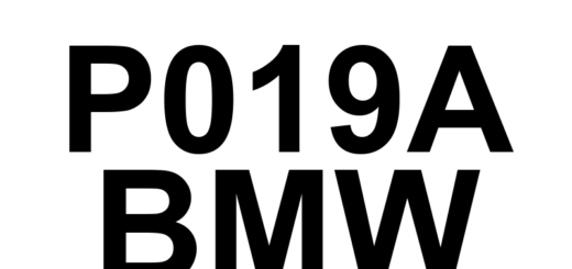 DTC P019A BMW - Definição em inglês: O2 Sensor Delayed Response - Rich to Lean (Bank 1 Sensor 3) Definição em Português: Sensor de O2 - Resposta atrasada de rica para pobre (banco 1 sensor 3)
