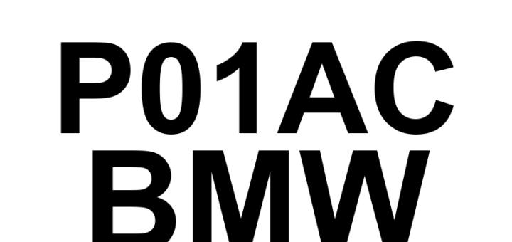 DTC P01AC BMW - Definição em inglês: Alternative Fuel Tank Temperature Sensor Circuit Low Definição em Português: Circuito do Sensor de Temperatura do Tanque de Combustível Alternativo - Baixa Tensão