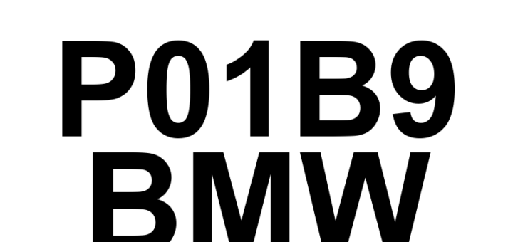 DTC P01B9 BMW - Definição em inglês: Engine Oil Temperature Sensor 'B' Circuit Definição em Português: Sensor de Temperatura do Óleo do Motor 'B' - Circuito