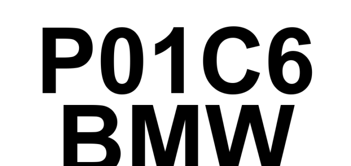 DTC P01C6 BMW - Definição em inglês: Fuel Pressure Sensor 'A' Circuit High Definição em Português: Sensor de Pressão de Combustível 'A' - Circuito Alto