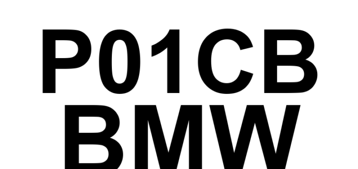 DTC P01CB BMW - Definição em inglês: Cylinder 1 Injection Timing Perfomance - Over Retarded Definição em Português: Sincronismo de Injeção do Cilindro 1 - Muito Atrasado